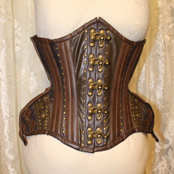 Bellisa Steampunk Curvy Waist Training Corset - Size 22" US 2-4 - Picture 1 of 5